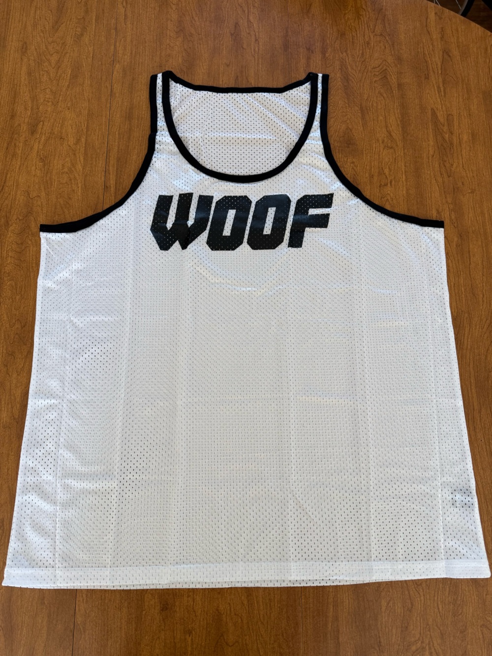 Gruff Pup Woof Mesh Tank Top XXL